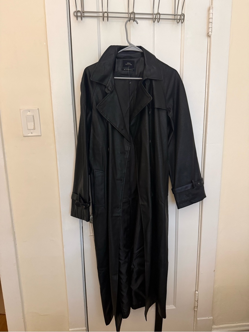 Urban Outfitters Black Faux Leather Jacket